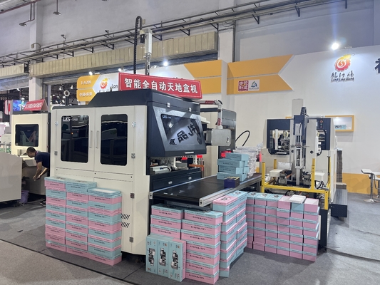 Pappsteifes Schmuckkästchen, welches Maschine das automatische intelligente Verpacken macht