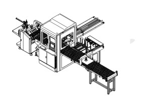 Automatische Hochpräzisions-Hochgeschwindigkeits-Hochqualitäts-Rigid Box Positioniermaschine