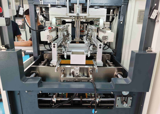 Verpackenkasten der Kasten-Breiten-50mm 250mm, der Maschine steife Papierkasten-Produktionsmaschine herstellt