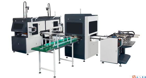Vollautomatische Doppelpositionierungsmaschine mit Doppelform