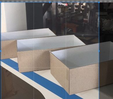 Vollautomatische zweiseitige Hardboard-Grooving-Maschine für Kartonboxen
