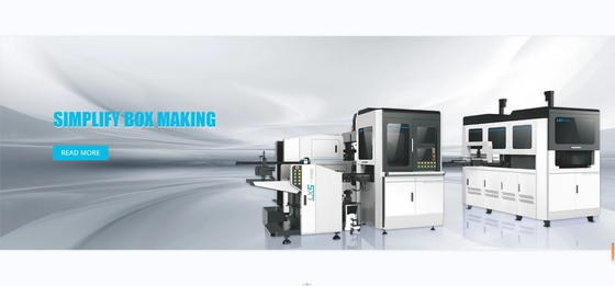 LS-1246D Vollautomatische Hochgeschwindigkeitsdoppelformende Süßigkeiten Computer-Telefon-Rigid Box-Making-Maschine 40 Stück/Min