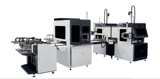 Dual Channel Intelligente vollautomatische Weinflasche High-End-Weinflaschenbox Formierung Maschine