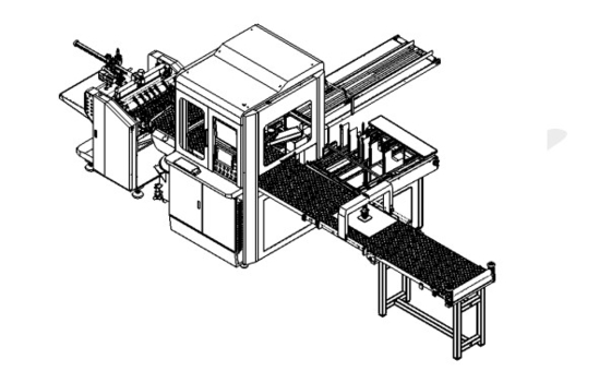 LS-450plus Multifunktionsverpackungsmaschine für die Verpackung von Papierkisten