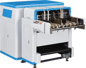 Vollautomatische Hochgeschwindigkeits-Grey Board-Dichte-Board-Hochpräzision 40 Meter pro Minute-Slot-Maschine