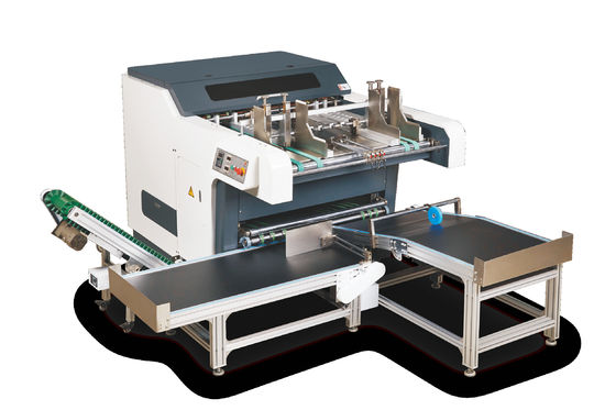 Automatisches steifes fugender Maschine 30m/Min Cardboard des Kasten-V MDF und dünne fugende Papiermaschine
