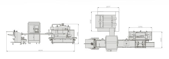 Automatischer mobiler Kasten, der Phase der Maschinen-Kasten-Größen-L80mm-400mm 3 macht