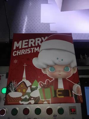 Weihnachtsgeschenkbox, die Maschine L5989XW3182XH2100mm steifen Kasten klebende Papiermaschine herstellt