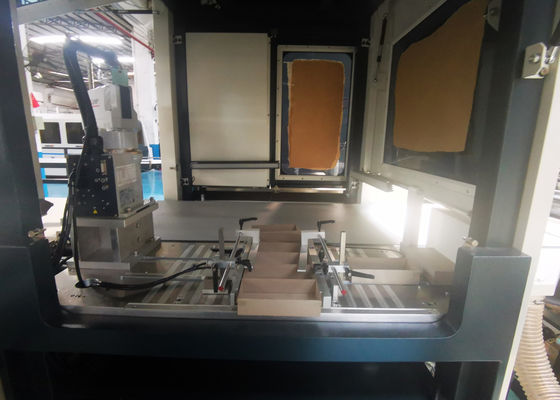 Klebender steifer Papierkasten L5985mm Maschinen-W3183mm, der Maschine in Position bringt