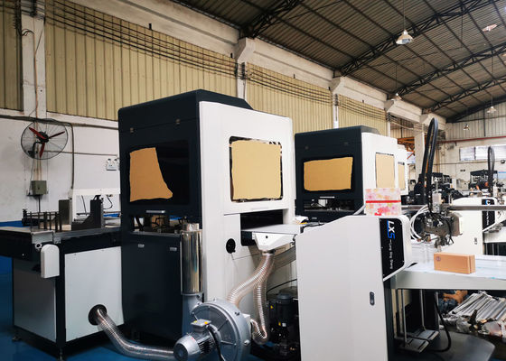 Maschine 40pcs/Min Book Cover Wrapping Machine der Papierauskleidungs-ISO9001