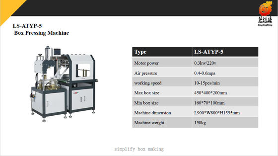 automatischer Pressmaschine-steifer Schmuck-intelligentes Telefon des Kasten-0.5kw/220v