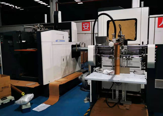 Papierkasten, der Maschinen-und Kasten-Verpackungsmaschine-Pappgröße 600*400mm macht