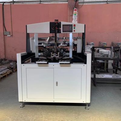 Winkel, der vollautomatischen steifen den Kasten der Geschenkbox-Maschinen-L1650mm macht Linie klebt