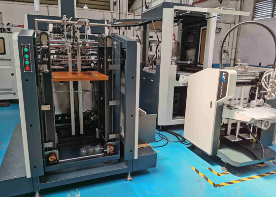 40pcs/Min Gift Box Making Machine L120XW70mm, welches das Kleben in Position bringt