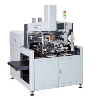 Plc-Steuersüßigkeiten-Kasten-Ecke, die Maschine 75pcs/min klebt