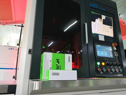 Sichtpositionierungsmaschine 45pcs/min für die steife Kasten-Herstellung