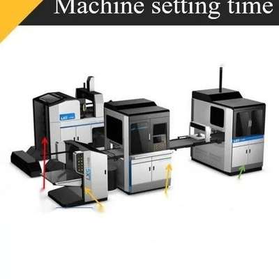 vollautomatische gegründete Falten-Maschinen-automatische Karton-Verpackungsmaschine des Kasten-1246B